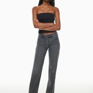 Aritzia Denim Forum Sz 29 The 90s Joni Low Rise Loose Grey Denim Jeans